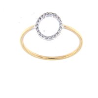 Anello Bolzoni Donna in Oro giallo Diamante 0.12 Ct AN0859-2-OGB - AN0859-2-OGB